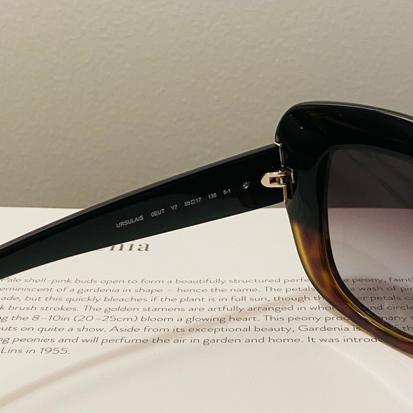 Like NEW! Kate Spade Black & Tortoise Large Cateye Sunglasses - Picture 12 of 15